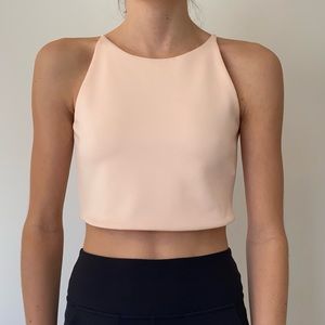 Zara crop tank top